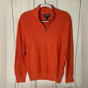 Lands’ End 1/4 zip sweater, size Med